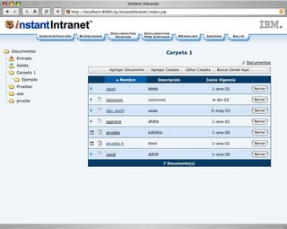 Instant Intranet for J2EE CMS